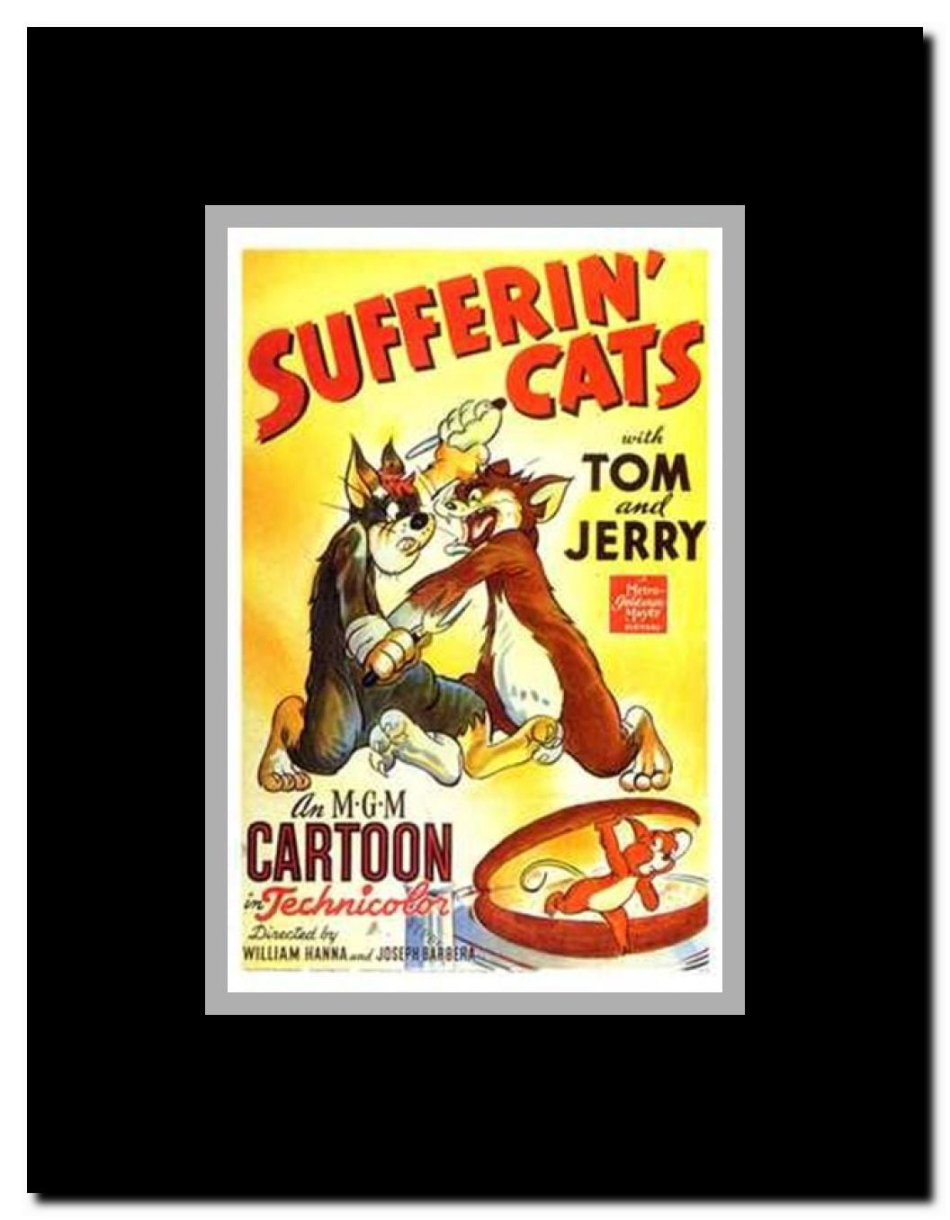 Sufferin' Cats Framed Movie Poster