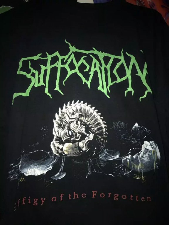 Suffocation Black T-Shirt Cotton Full Size Unisex S-5XL RD310