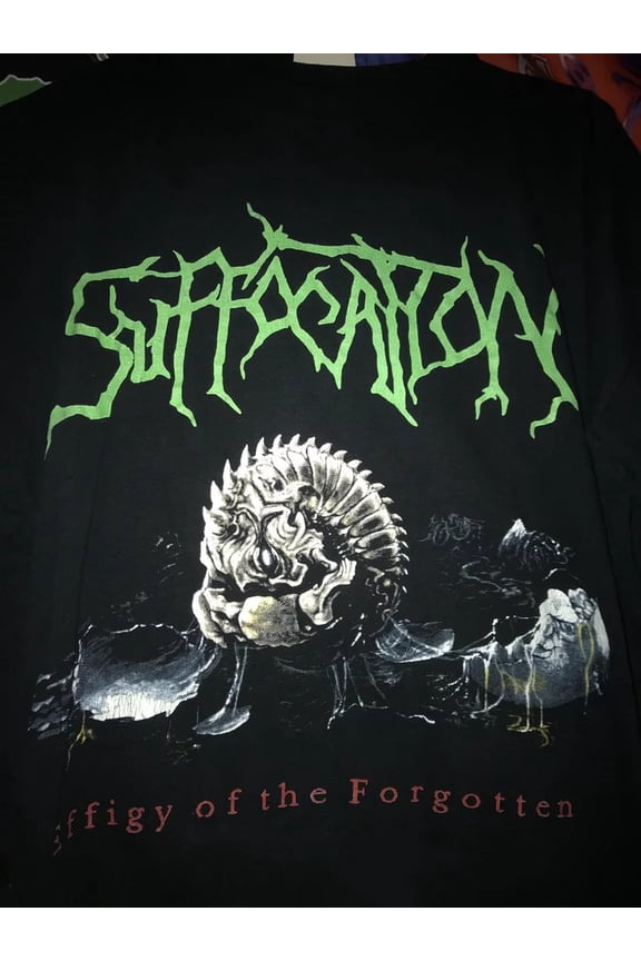 Suffocation Black T-Shirt Cotton Full Size Unisex S-5XL RD310