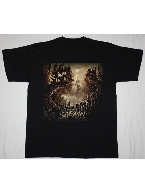 Suffocation Hymns From The Apocrypha T-Shirt Cotton Black Men S to 5XL BE2194