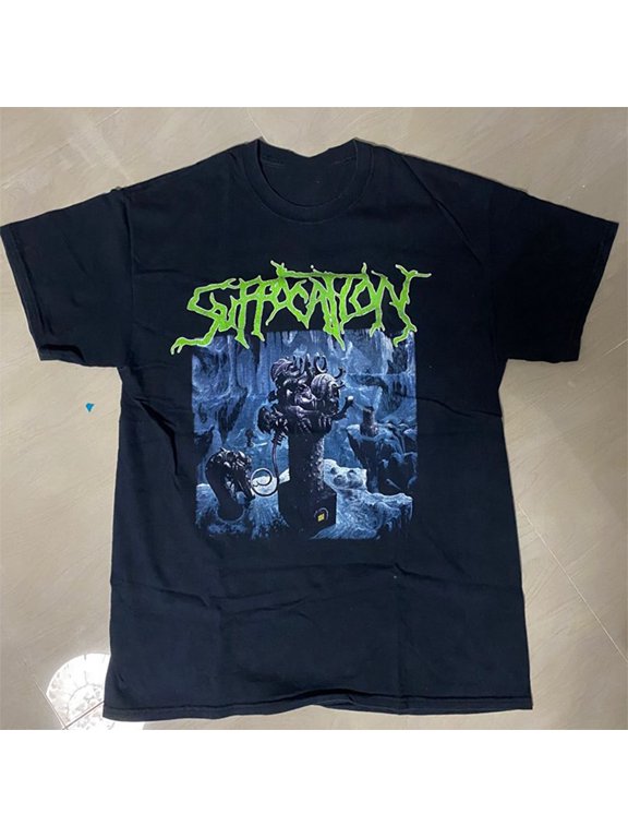 Suffocation Music For Lovers Black T-Shirt Cotton Full Size RD313