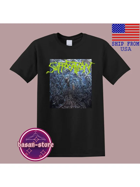 Suffocation Pierced From Within Men's Black T-Shirt Size S-5XL