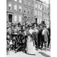 thumbnail image 1 of Suffrage Rally 1914. Na Suffragette Holding A Homemade Sign At A Rally 1914. Poster Print by, 1 of 3