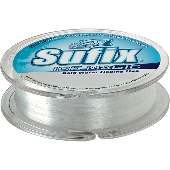 Sufix 100 Yard Ice Magic Monofilament Fishing Line - 4 lb. Test - Clear