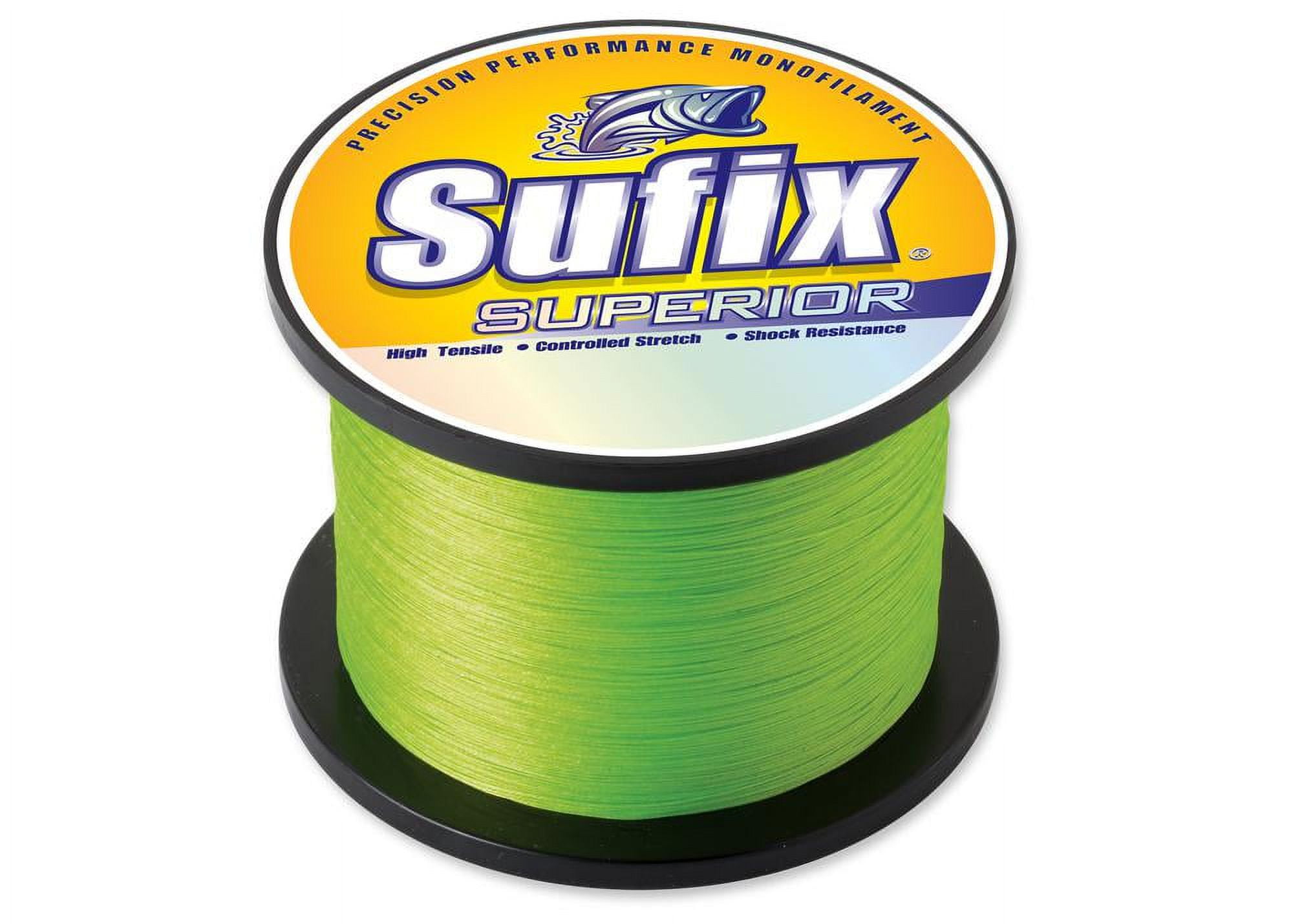 20 lbs sufix yellow mono fishing line Superior Bulk Monofilament premium monofilament on your reel. Sufix Performance Braid Digital Y6