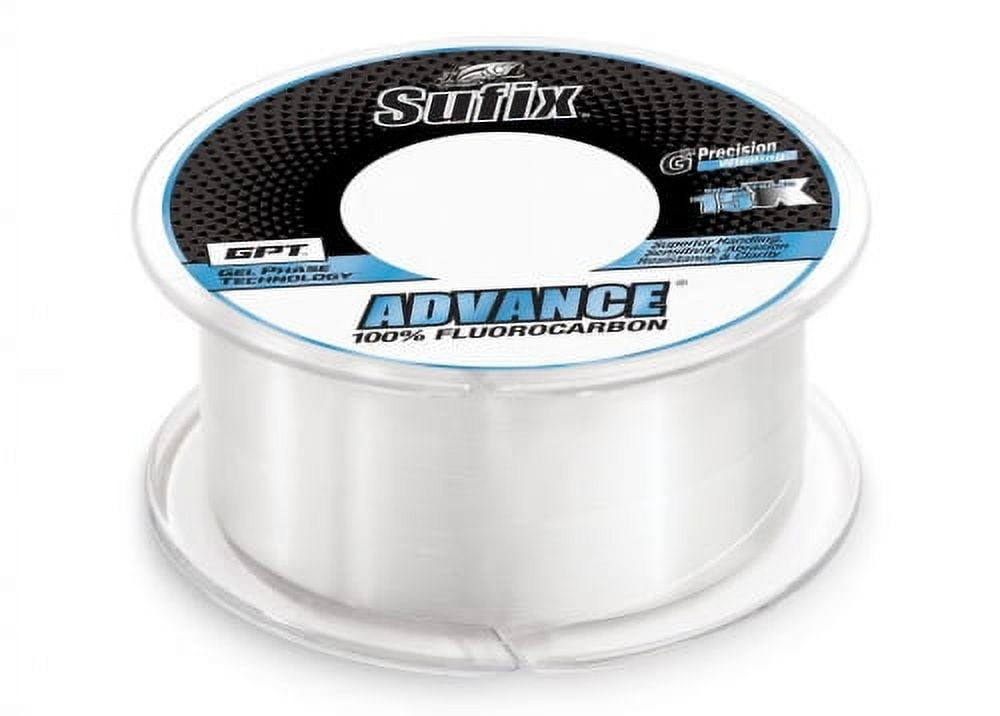 Sufix 679017C Advance Fluorocarbon Fishing Line, 17lb, 200yd, .015