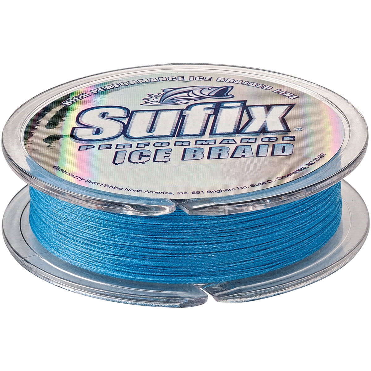Sufix Glacier Blue Medium Performance Ice Braid Fishing Line