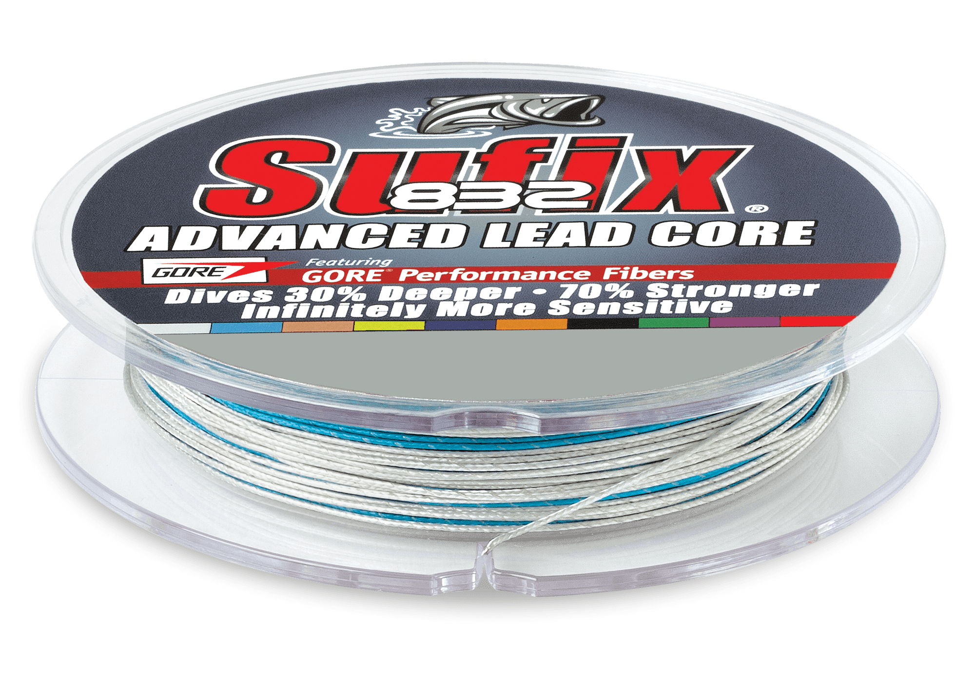 Sufix 832 Advanced Lead Core Fishing Line 100 Yds 12lb
