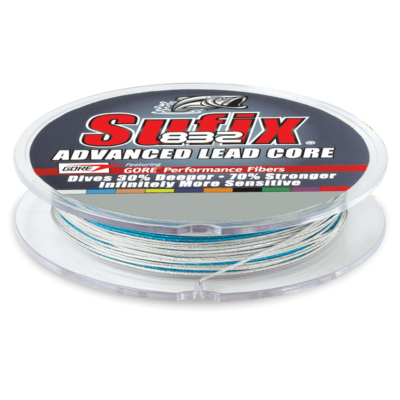 Sufix 832 Advanced Lead Core Fishing Line 100 Yds 12lb