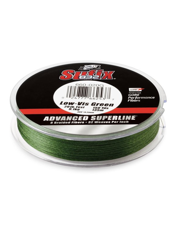 832 Advanced Superline 10lb Lo-Vis Green 150 yds