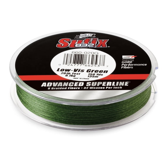 Sufix 832 Advanced Superline 40lb Lo-Vis Green 150 yds