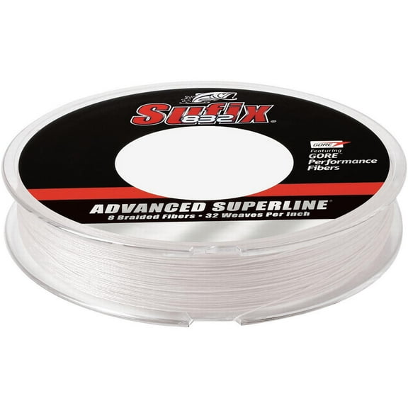 Sufix Advanced Superline 832 Braid 10 lb Ghost 300 yds