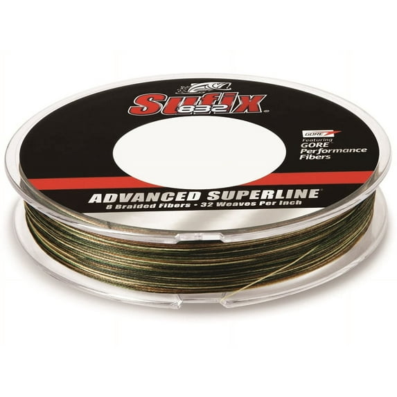 Sufix 832 Braided Fishing Line 65lb 150yd Camo