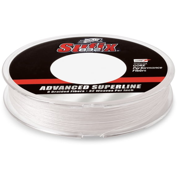 Sufix 832 Braided Fishing Line 8lb 150yd Ghost