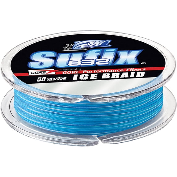 Sufix 832 Ice Braided Fishing Line 10lb 50yd Ice Camo
