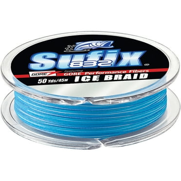 Sufix 832 Ice Braided Fishing Line 8lb 50yd Ice Camo
