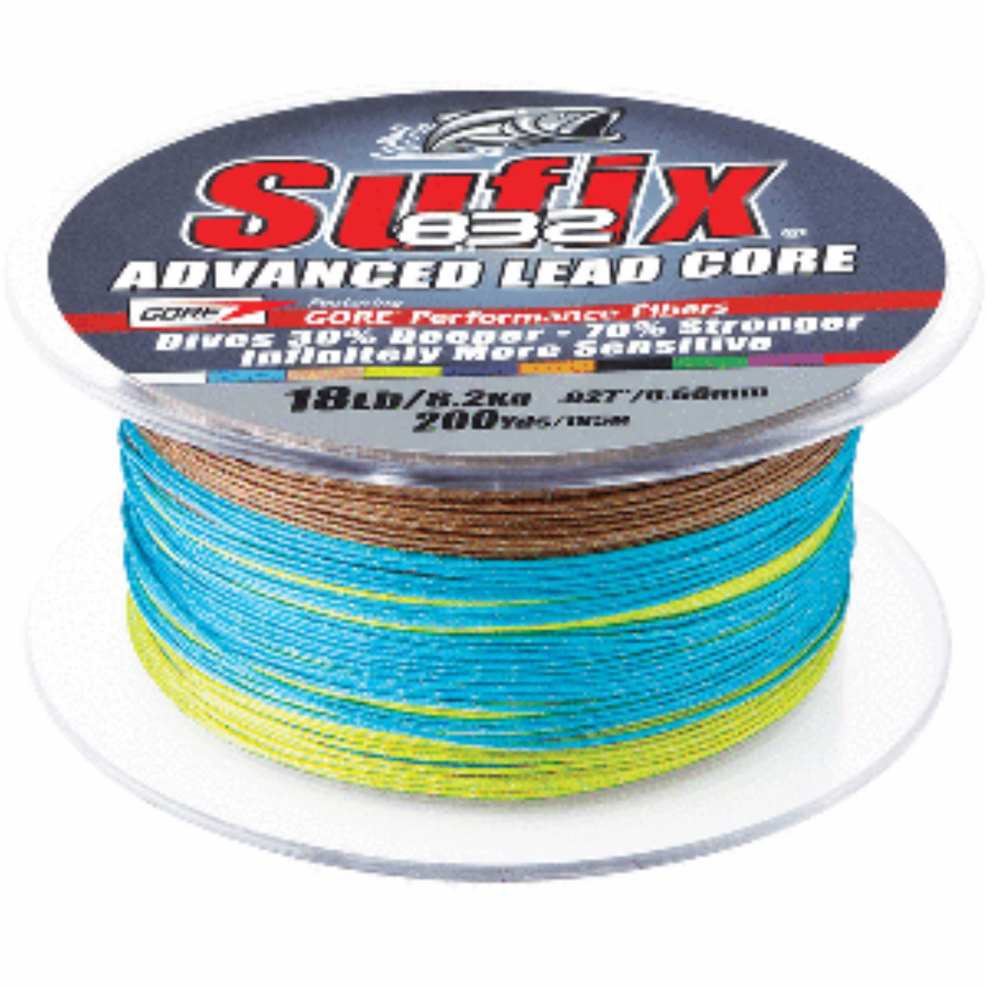 Sufix 832 Lead Core Fishing Line Metered 200 Yards