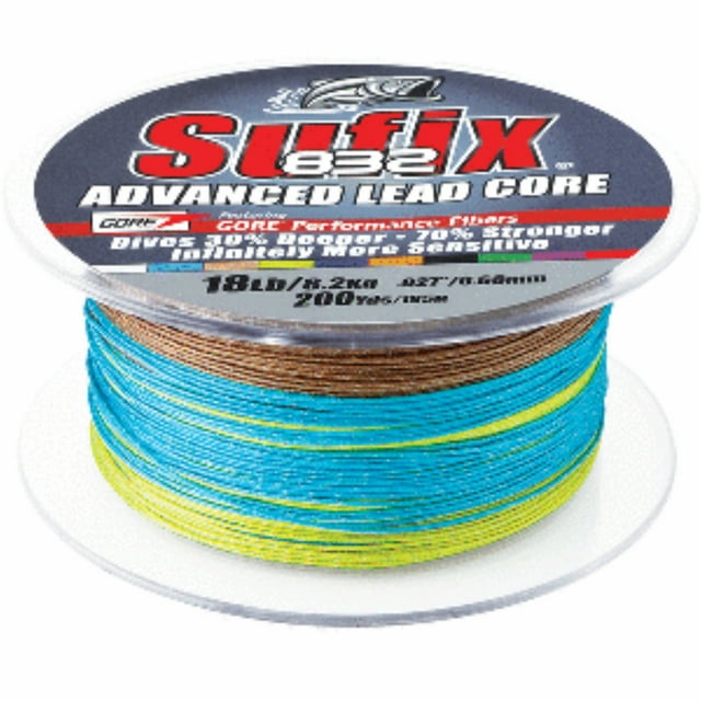 Sufix 832 Lead Core Fishing Line Metered 200 Yards