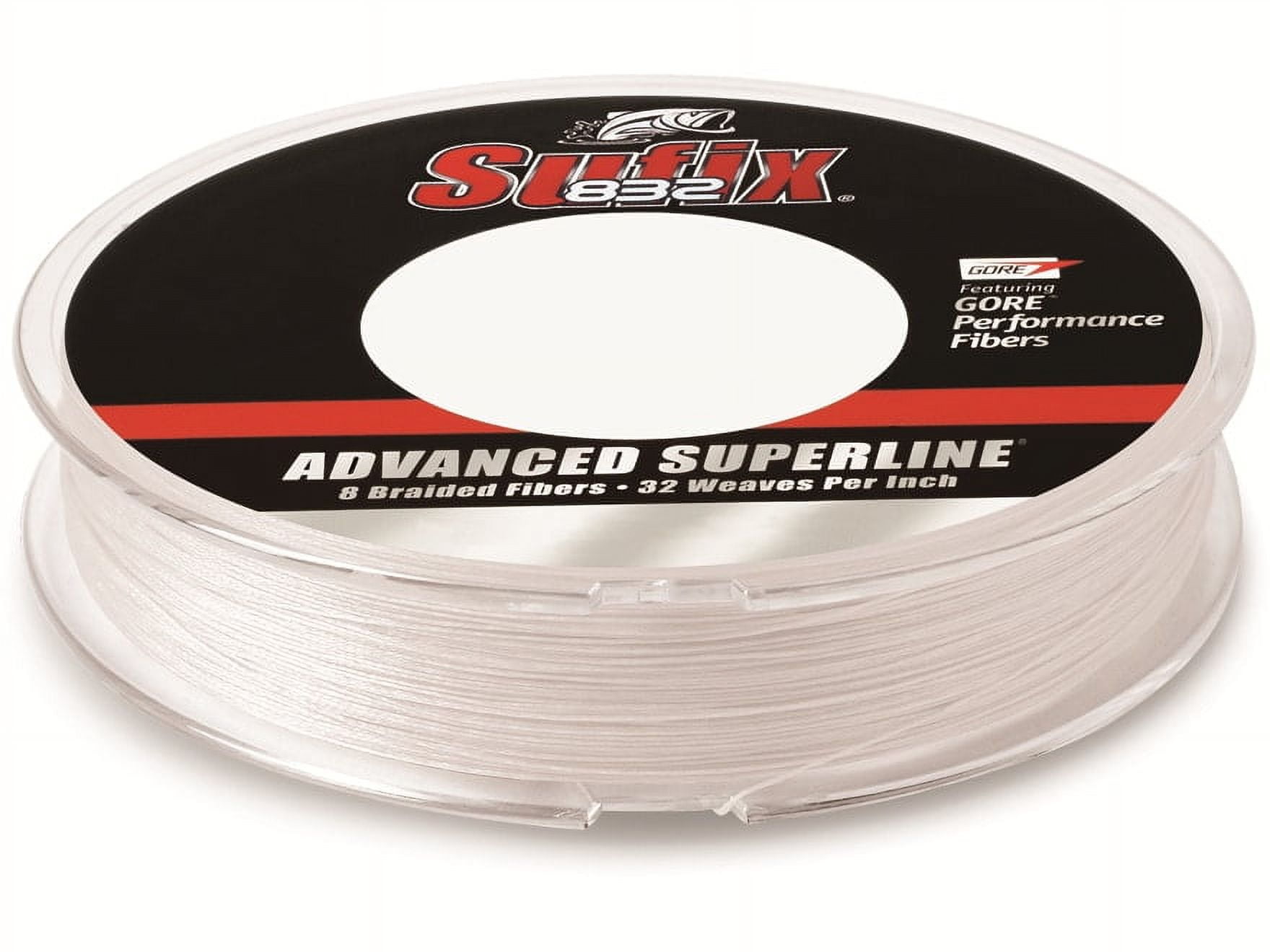 Sufix Advanced Superline 832 Braid 8 lb Ghost 300 yds
