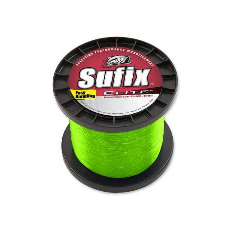 Sufix Elite 3000-Yards Spool Size Fishing Line (Yellow, 10-Pound)