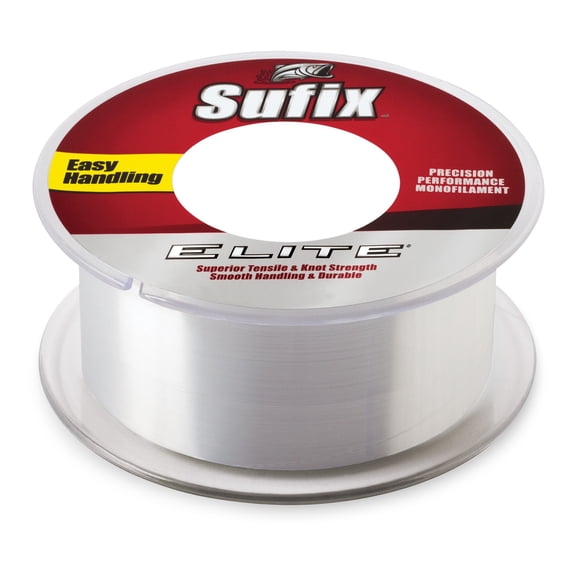 Sufix Elite Monofilament Fishing Line 14 lb Clear 330 yd