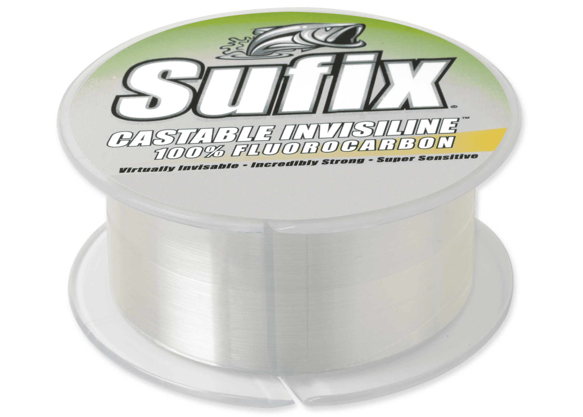 Sufix InvisiLine Casting Fluorocarbon 8 lb Clear 100 YDS Fishing Line