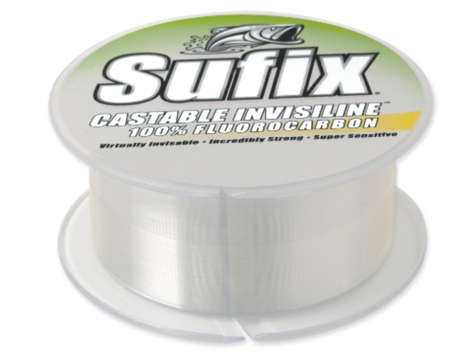 Sufix InvisiLine Casting Fluorocarbon Fishing Line 6 lb Clear