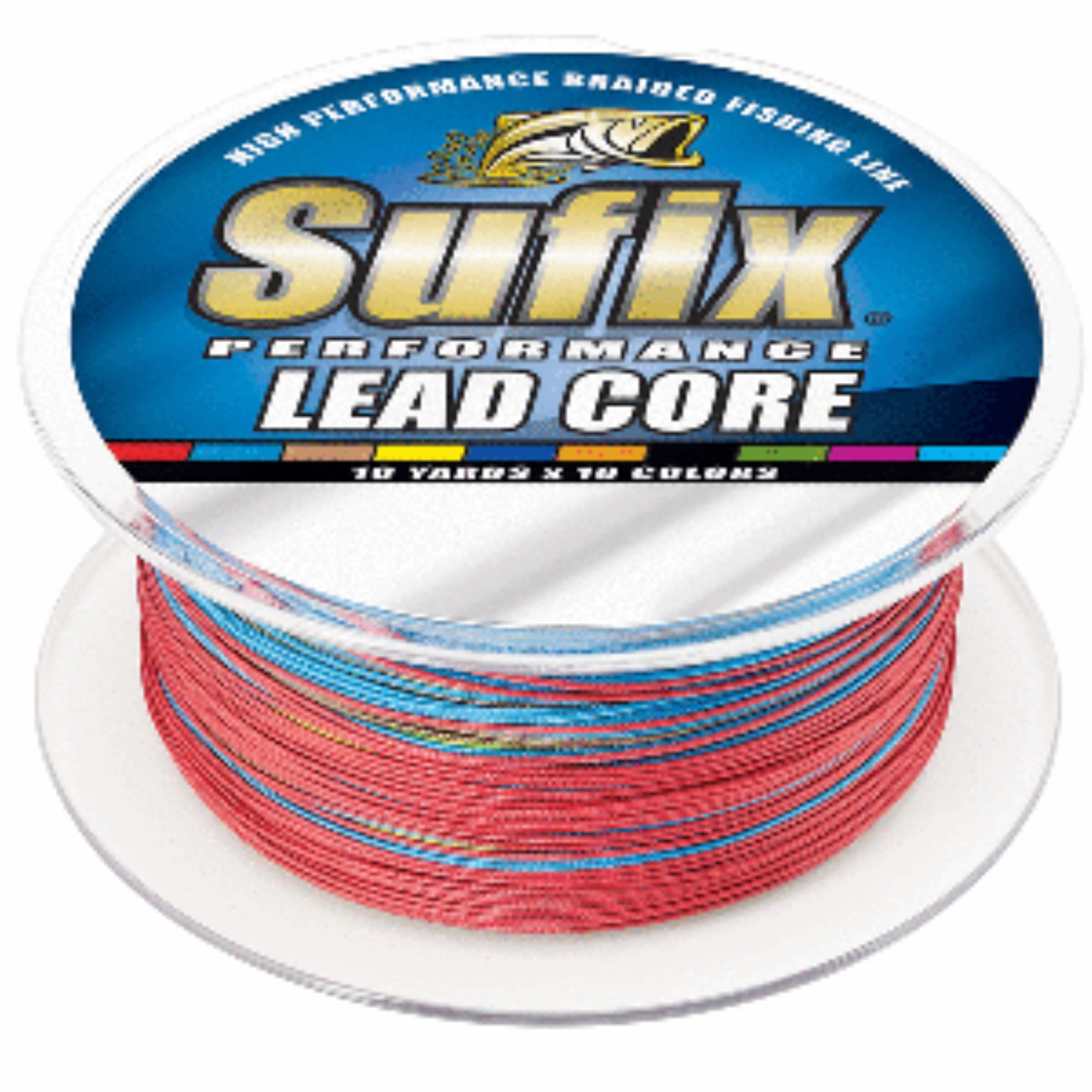 Sufix Performance Lead Core Fishing Line - 18 Lb, 200 Yard Metered Line For Trolling