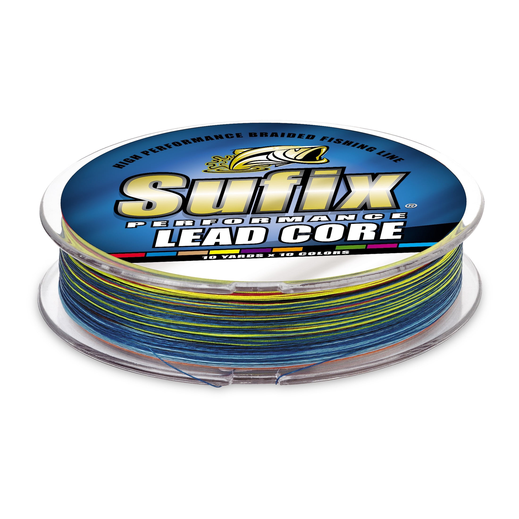 Sufix, Lead Core Sinking Fishing Line, 18 lb Metered, 100 Yards ...