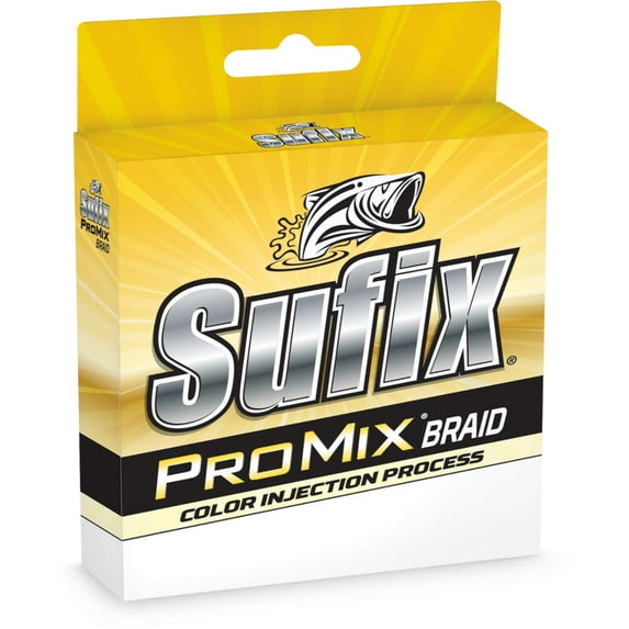 Sufix ProMix Braid 80 lb Low-Vis Green Fishing Line 300 Yards