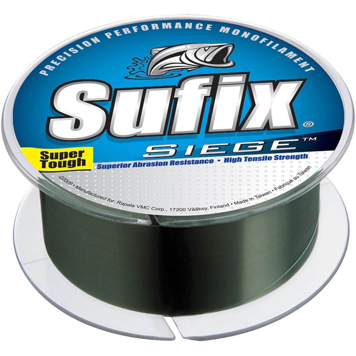 Sufix Siege 3000 Yard Monofilament Fishing Line - 17 lb. - Green