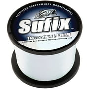 Sufix 696 Tritanium Plus Monofilament Fishing Line, 1/4 lb Spool, 25 lb Clear