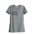 thumbnail image 1 of Suga Suga How'd Ya Get So Fly Women's Fashion Relaxed T-Shirt Tee Heather Grey Medium, 1 of 3
