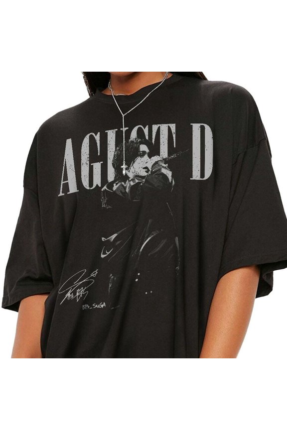 Suga Vintage Shirt, Kpop Suga On Tour, Gift For Fan