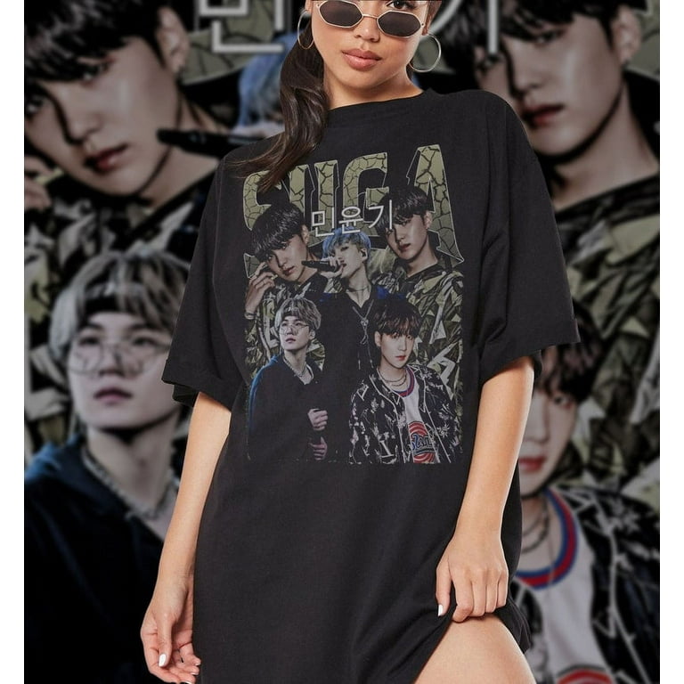 BTS SUGA AgustD TOUR OVERSIZED SHIRT M