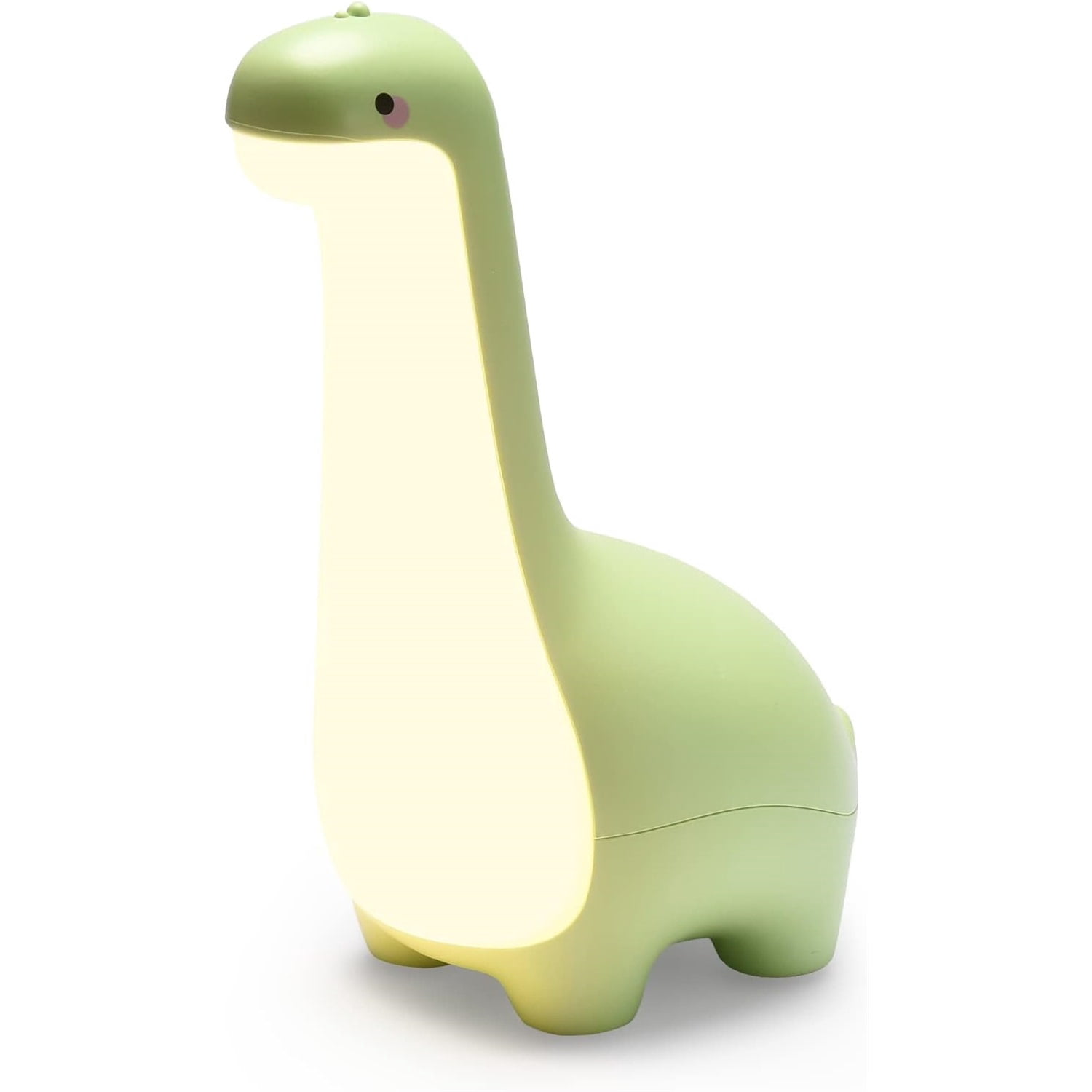 Sugagale Blue Dinosaur Night Light for Kids, Rechargeable ABS LED Nursery Lamp, Animal-Shaped Toddler Nightlight for Baby Bedroom & Nightstand