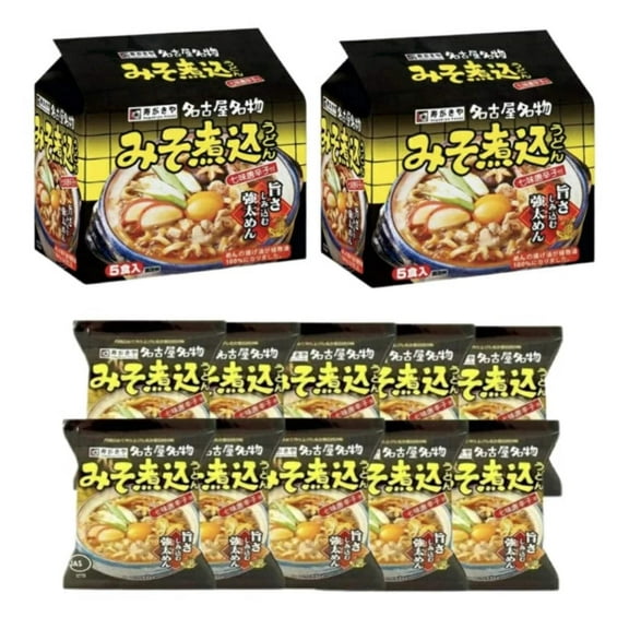 Sugakiya Miso Nikomi Udon 91g x 10 Servings Made in JAPAN - Tokyo Sakura Mall