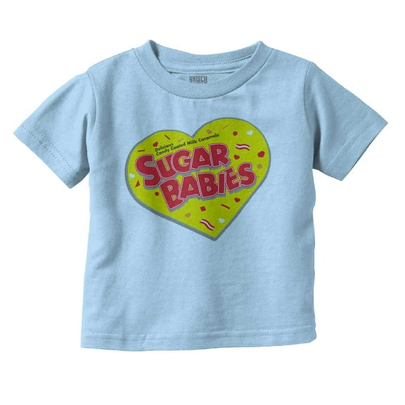 Sugar Babies Chewy Caramel Candy Cute Youth T Shirt Tee Girls Infant Toddler Brisco Brands 6M