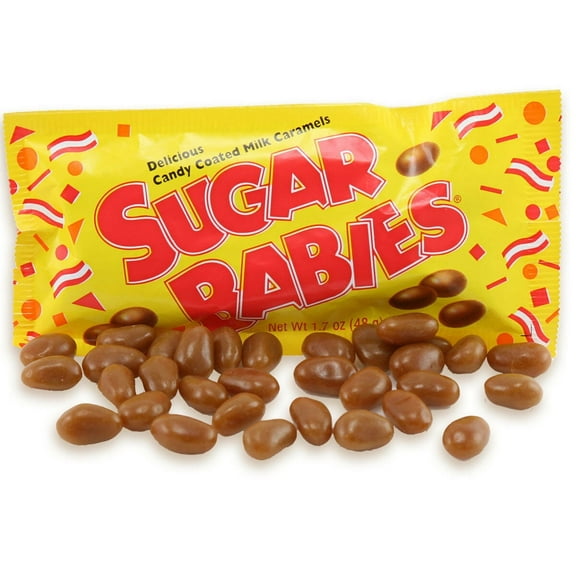 Sugar Babies Milk Caramel Candy - 7 Ct - 1.7oz Bite-Sized Caramels SHIPS FREE