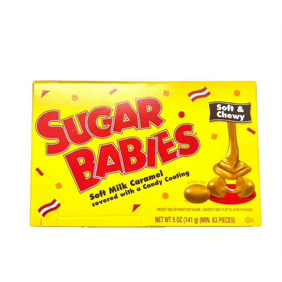 Sugar Babies Soft Milk Caramels 5 oz. Theater Box