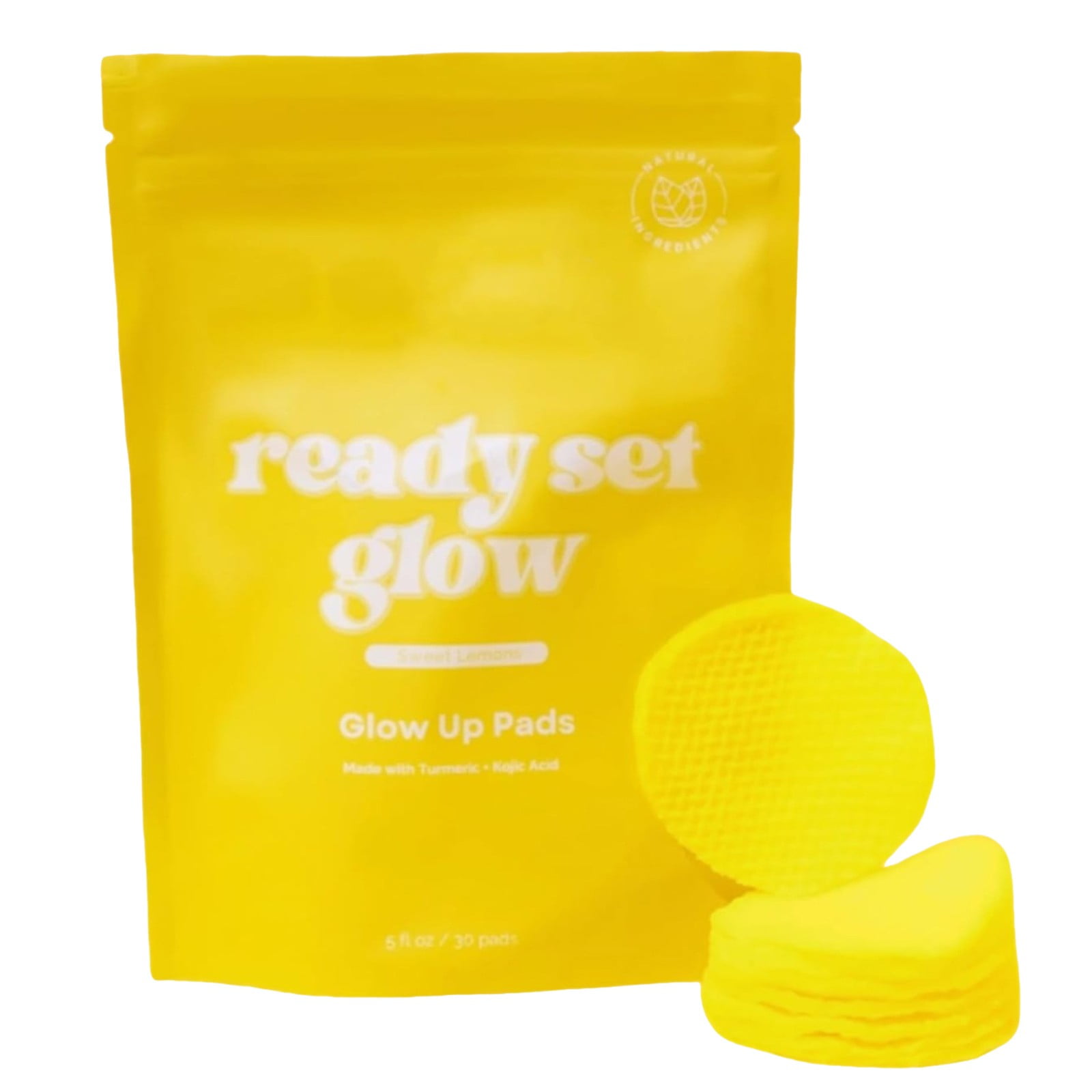 Sugar Baby Glow Up Wash + Kojic Acid Pads Turmeric Face Wash with