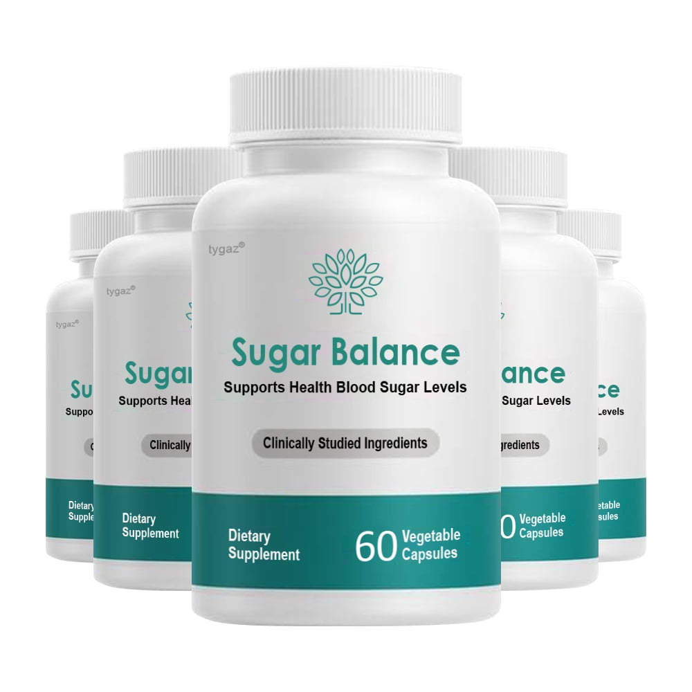 Sugar Balance Herbal Supplement for Blood Sugar Support (5 Pack