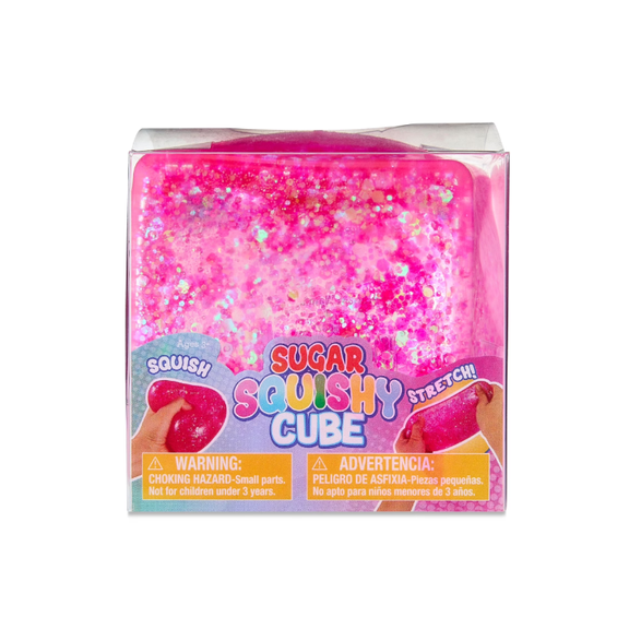 Sugar Ball Squishy, Stress Cube Squishy Stress Balls for Adults, Sensory Fidget Toys for Anxiety Stress Relief for Easter Gifts