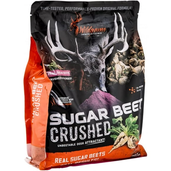 Sugar Beet Crushed Deer Attractant | Effective Ultra-Concentrated Nutrient-Filled Deer Feed with Real Sugar Beets