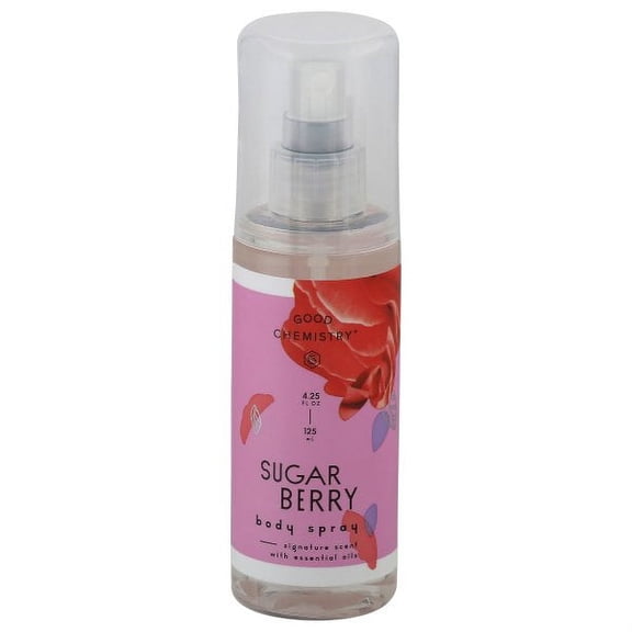 Sugar Berry by Good Chemistry Body Spray Signature Scent Essential 4.25 fl. oz.