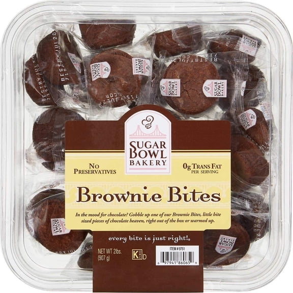 Sugar Bowl Petite Brownie Bites, 32 Ounce