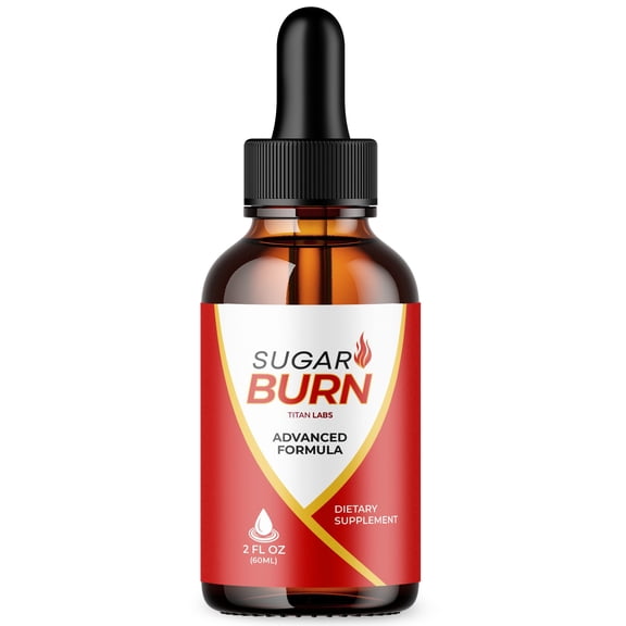 Sugar Burn Advanced Formula Drops Blood Balance Support Supplement SugarBurn 30 Servings