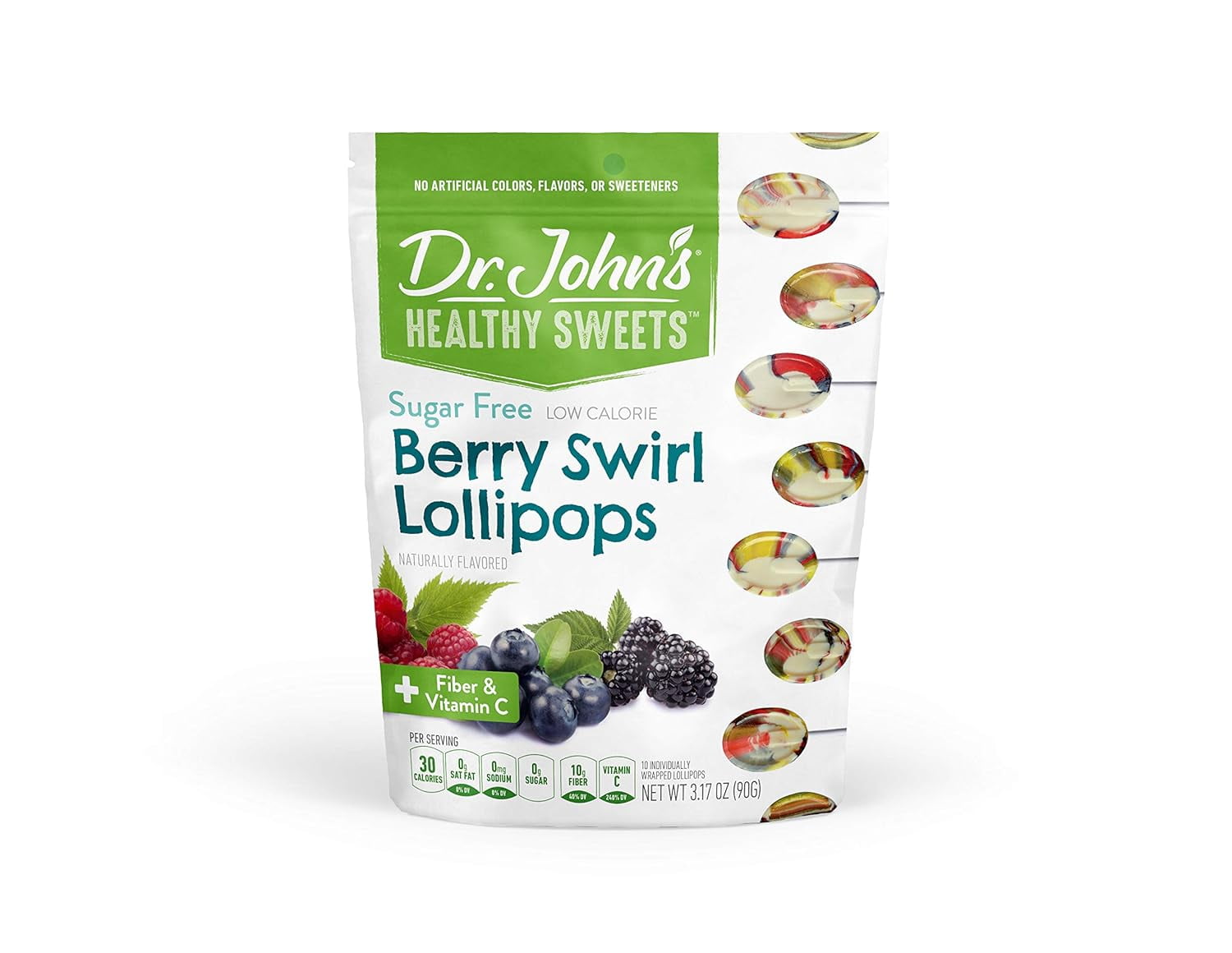 Sugar Candy, Lollipops with Zero Sugar, Low Calorie Snacks, Keto