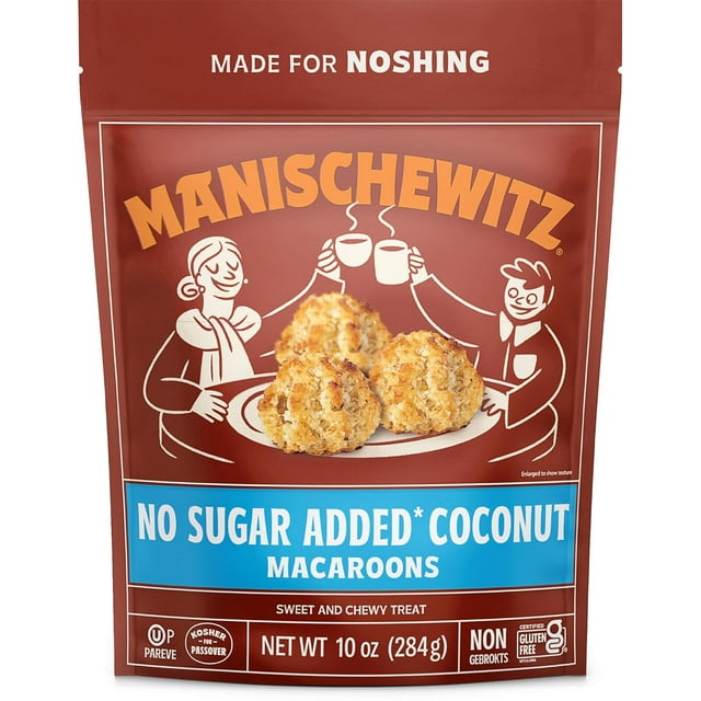 Sugar Coconut Macaroons,10 oz Resealable Bag Dairy Gluten Coconut