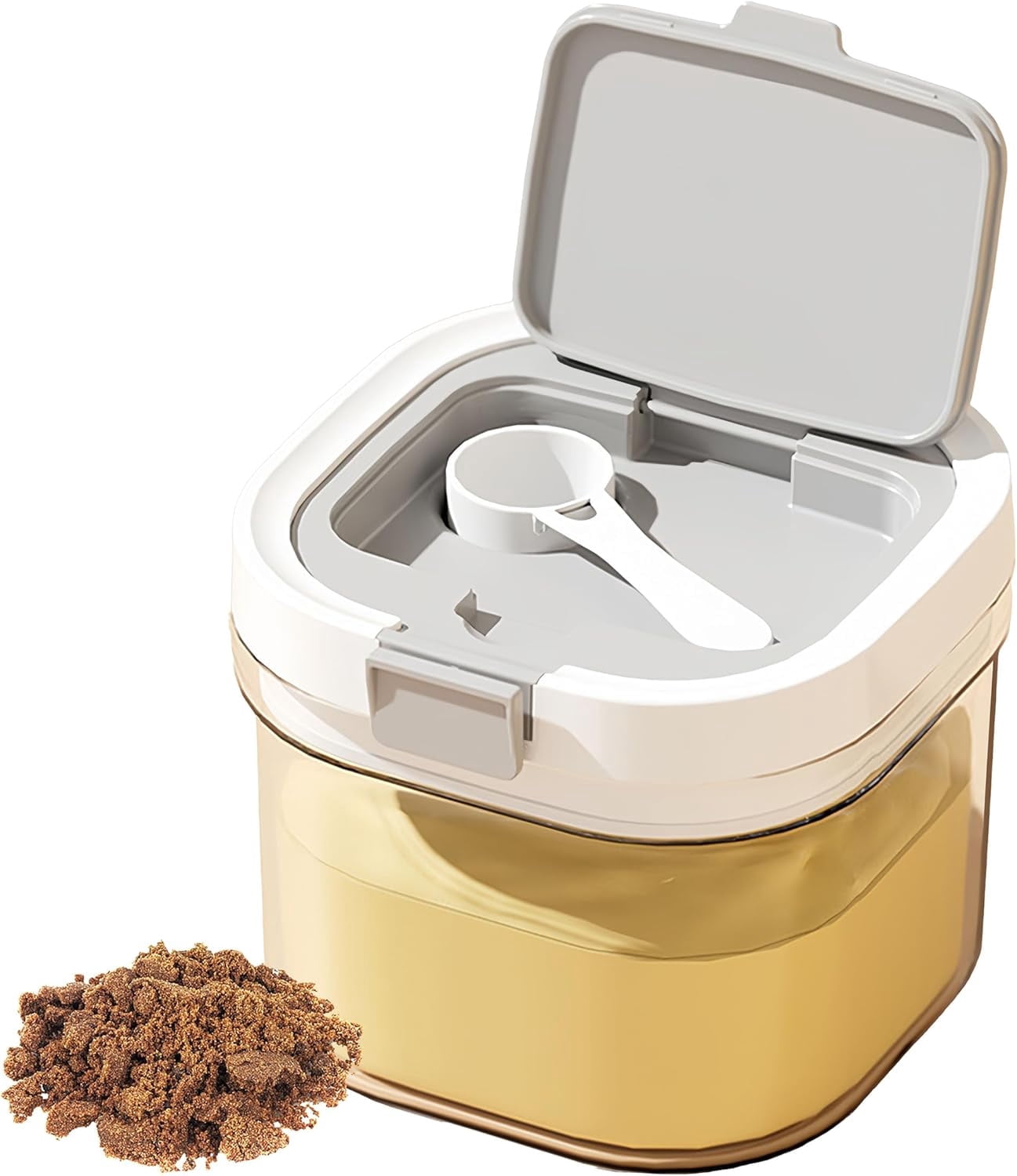 Sugar Storage Stackable Sugar Container with Spoon, Coffee and Dry Food Storage Containers ...
